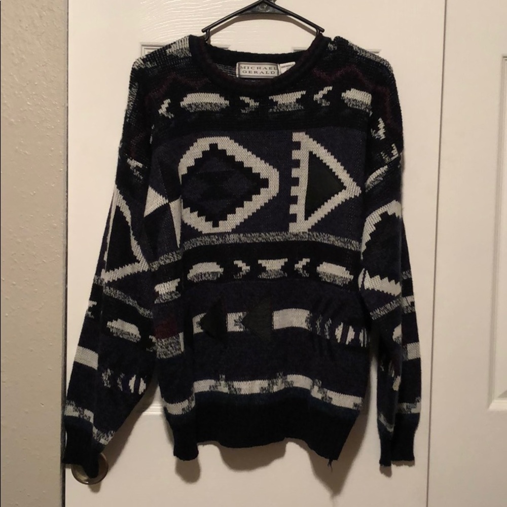 Michael Gerald 80’s vintage 100% Acrylic sweater